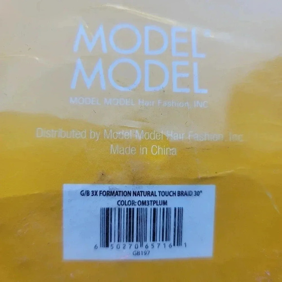 New 3X Glance Formation Natural Touch Braid 30” Plum Tangle Free OM3TPLUM - Picture 12 of 12
